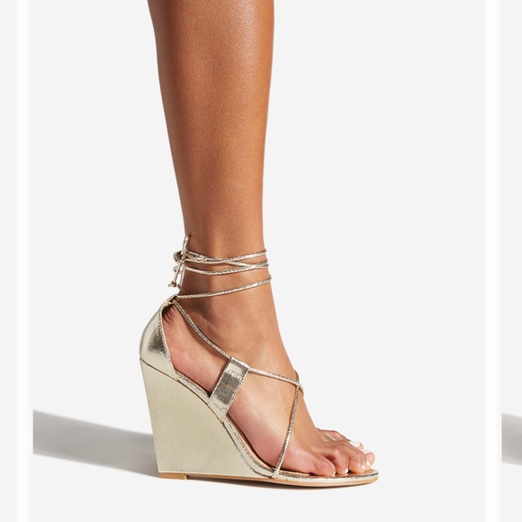 Lakyta Lace Up Wedge - Picture 5 of 10